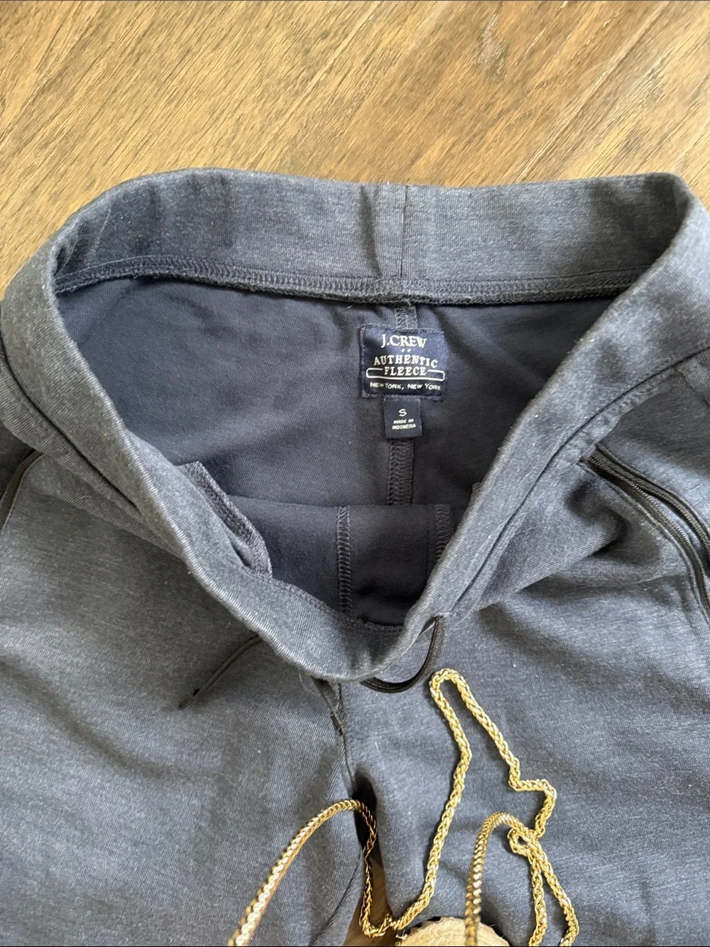 J. Crew Mens Jogger Sweatpants in Black and Navy